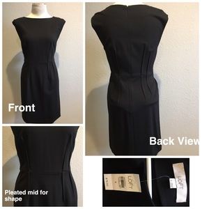 Ann Taylor Loft Perfect Black Dress